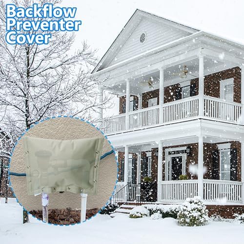 30" W x 24" H 3-Way Opening Backflow Preventer Insulation Cover (5°F) - Image 7
