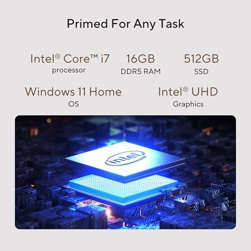 ASUS V500 Mini Tower Desktop - Intel Core i7-16GB DDR5-512GB SSD – Windows 11 Home - Image 3