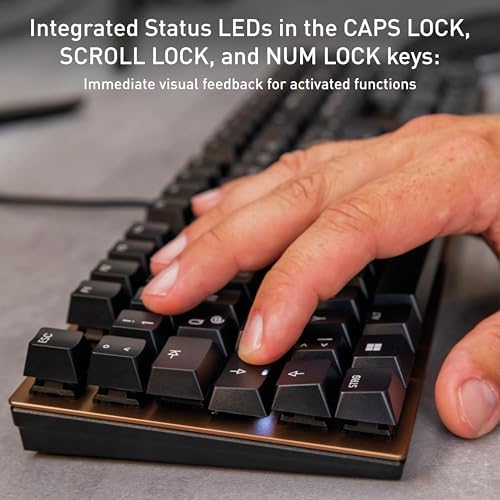 Cherry KC 200 MX Wired Mechanical Office Keyboard MX2A Silent RED Switches - Image 4