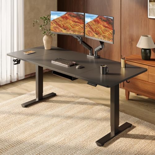SANODESK 79x32'' Large Height Adjustable Ergonomic Electric Standing Desk by sanodesk