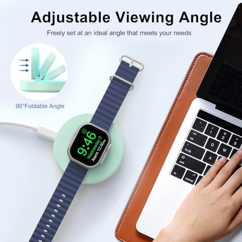 Upgraded for Apple Watch Charger, Foldable Travel Fast Charging Dock - Image 5
