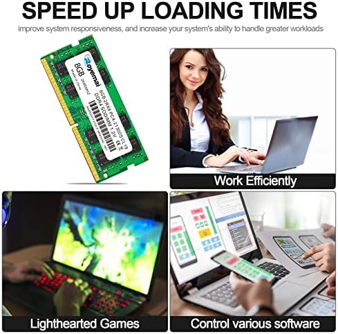 16GB DDR4 21300S PC4 2666 16GB SODIMM, DDR4-2666MHz PC4-21300 CL19 2Rx8 1.2V Non-ECC 260 Pin Laptop Memory Module Ram - Image 5