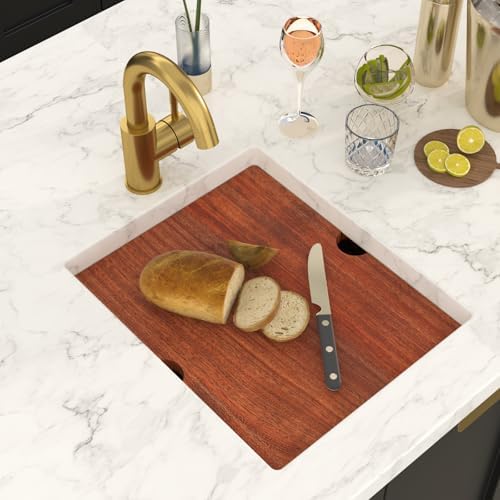 Lordear Gold Undermount Bar Sink 15x18x9 Inch Kitchen Sink Workstation 16 Gauge Stainless Steel Small Single Bowl Bar Prep Rv Island Sink - Image 2