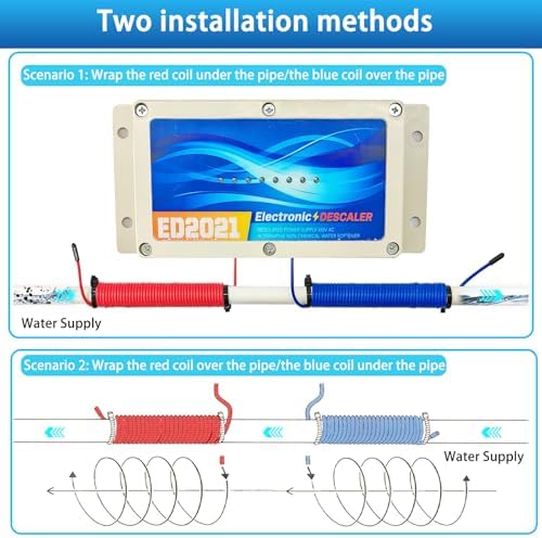 Whole House Water Descaler, Salt Free Hard Water Conditioner,Scale Reducer - Image 3