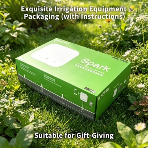 Netro Spark 8 Zone Smart Sprinkler Controller ‌Touch Buttons WiFi App-Based - Image 5