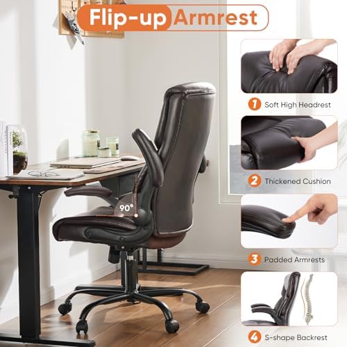 Sweetcrispy Heavy Duty Office Chair, Gaming Desk Chair 2 Pack - Image 6