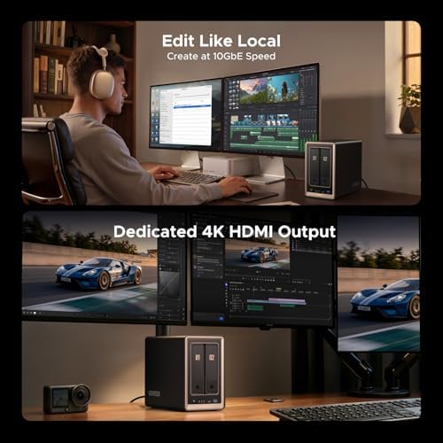 UGREEN DXP2800 GT NAS for Smart Home Enthusiasts, Creators & Freelancers - Image 6