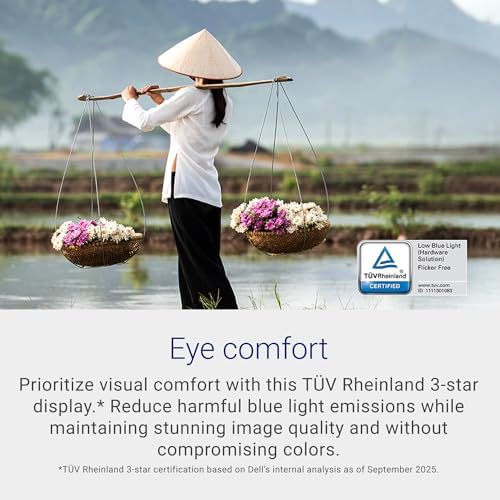 Dell 27 240Hz Gaming Monitor - SE2726HG - 27-inch FHD (1920x1080) Display, in-Plane Switching (IPS) Technology, AMD FreeSync Premium, TÜV 3-Star, 2X HDMI, DisplayPort 1.4, Tilt - Image 5