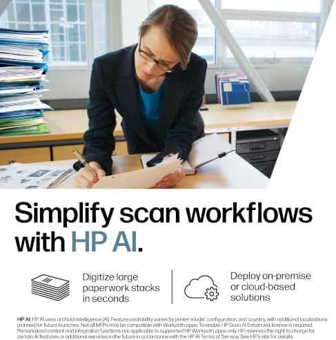 HP LaserJet Enterprise MFP 5601dn Printer, Print, scan, Copy, Fast speeds, Advanced Security, Best for Enterprise, AI-Capable (A29Z5A) - Image 3