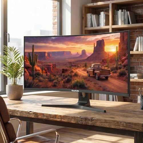 Gawfolk 34" Ultrawide Curved Monitor 240Hz, UWQHD 3440x1440 Curved 1500R - Image 7