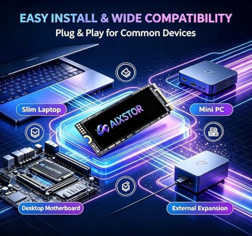 SSD 512GB M.2 2280 SATA III, Internal Solid State Drive 6Gb/s,B+M Key - Image 4