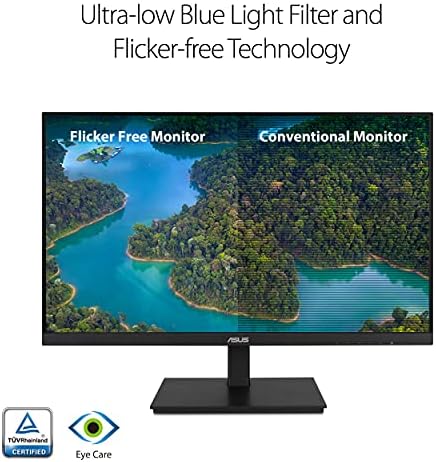 ASUS VA24DQSB 24" 1080P FHD IPS Computer Monitor, USB Docking, DisplayPort - Image 4
