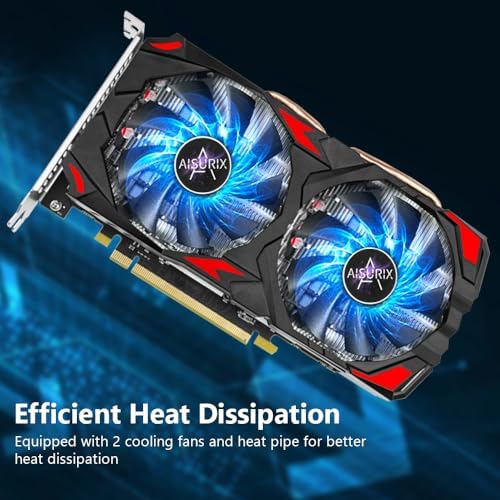 Kelinx AISURIX RX 580 8GB GDDR5 Graphics Card 2*HDMI/1*DP Gaming GPU - Image 5