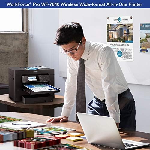 Epson Workforce Pro WF-7840 Wireless All-in-One Wide-Format Inkjet Printer - Image 6