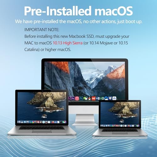 MAC SSD 256GB Compatible with Apple MacBook Air A1465 A1466(Mid 2013-2017), MacBook Pro Retina A1398 A1502 (2013-2015), M.2 NVMe Solid State Drive - Image 6