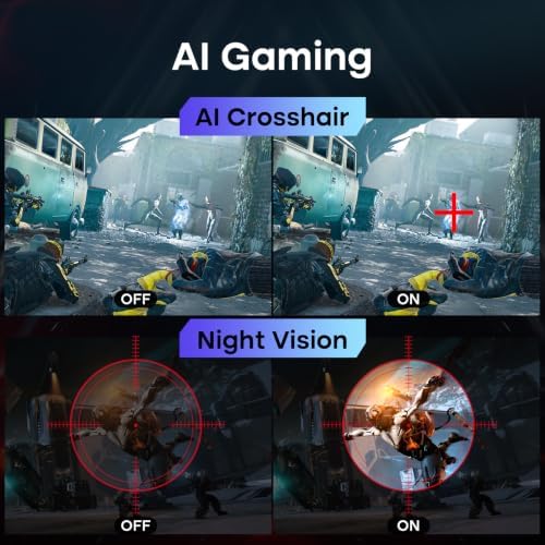 Amzfast 27 Inch Gaming Monitor 200Hz WQHD (2560 x 1440) Fast IPS,AMZG27F5Q - Image 6