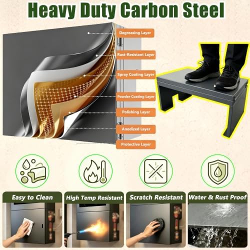 Openable Water Heater Pipe Concealing Cabinet, Boilers Pipe Cover Box - Image 5