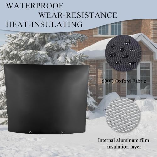 30"Wx26"H Backflow Preventer Insulation Cover, Sprinkler Covers for Outside - Image 3