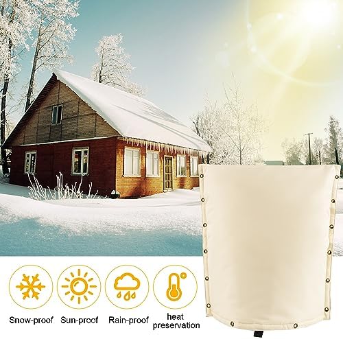 Insulated Backflow Preventer Pouch - Outdoor Pipe Insulation for Winter, Well Pump & Sprinkler Valve Protection - Image 6