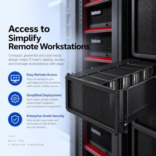 Lenovo ThinkStation P3 Ultra SFF Gen 2 Mini Workstation Tower Desktop (Intel Core Ultra 7 265, 32GB DDR5, 1TB SSD, NVIDIA RTX A400) 8K Display, Engineer, Business PC, 3-Yr Warranty, Win 11 Pro - Image 7