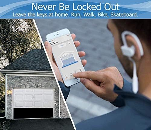 eKyro Smart Garage Door Opener - Universal WiFi Remote Controller Compatible with Alexa, Google Home, iPhone, Siri, Android, Door Left Open Alert, Door Security Systems, Updated Model - Image 6