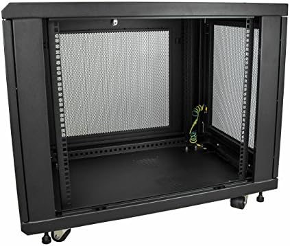 StarTech 12U 19in Enclosed 4-Post Server Cabinet, 29in Deep, 992lb/450kg - Image 5
