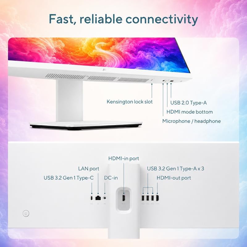 ASUS 27" FHD Touchscreen All-in-One PC, AMD Ryzen AI 7 350 (up to 5.0GHz), 64 GB DDR5, 1 TB SSD, Radeon 860M, IPS Anti-Glare Display, Wi-Fi 6, BT 5.4, Copilot Key, Keyboard & Mouse, Windows 11 Pro - Image 5