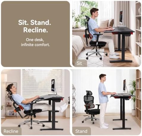 Newtral Smart Motorized Tilt Desk + Ergonomic Office Chair Bundle - Image 5