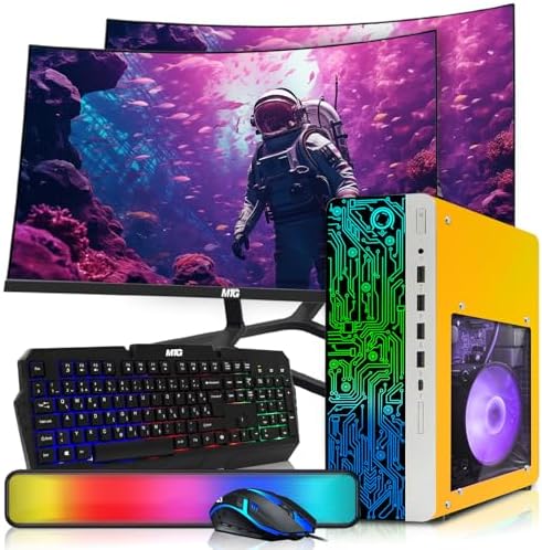 HP Desktop Computer, Lambo AMD Ryzen 3 PRO, 16GB RAM, 1TB SSD, Win 11 by Amazon+Renewed