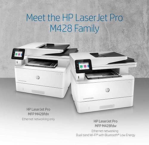 HP Laserjet Pro Multifunction M428fdw Wireless Laser Printer (W1A30A) (Renewed) - Image 5