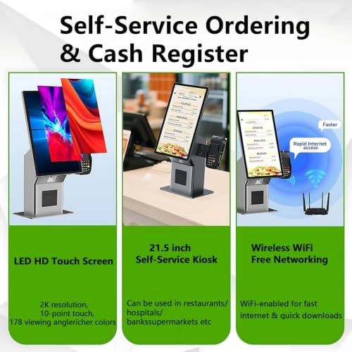 Multi-functional Payment Terminal Self Service Kiosk Fast Food Restaurant - Image 6