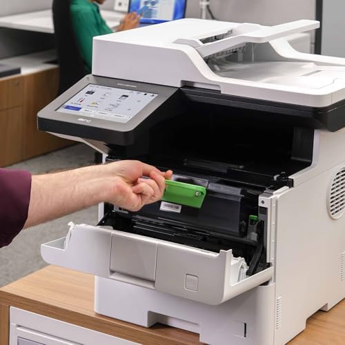 Brother MFC-L6810DW Enterprise Monochrome Laser All-in-One Printer, Large Paper Capacity, Wireless Networking, Advanced Security Features, Duplex Print, Scan, and Copy (Renewed Premium) - Image 4