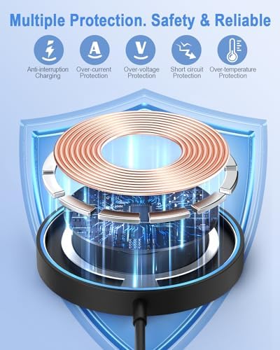Magnetic Wireless Charger Mag Safe Charging Pad for iPhone 17/16/15/14/13 - Image 5
