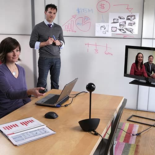 Logitech BCC950 Desktop Video Conferencing Webcam & Speakerphone - Black - Image 4
