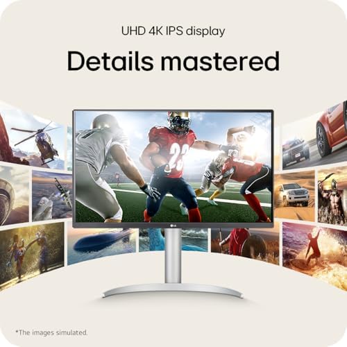 LG 27UP850K-W 27-inch Ultrafine 4K UHD IPS DisplayHDR 400 Computer Monitor - Image 5