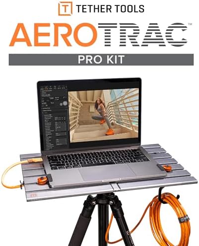 Tether Tools AeroTrac Workstation Pro Kit, Laptop Tray w/Carrying Case - Image 2