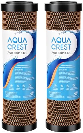 AQUA CREST Heavy Metal Reduction Carbon Filter for DuPont WFPFC8002 by AQUACREST