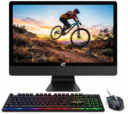 STGSivir All in One Computer PC,22" FHD Display,Core i5,16G RAM,512G SSD by STGSivir
