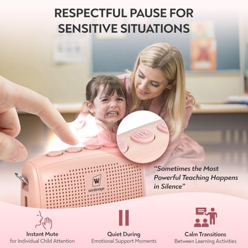 WinBridge Voice Amplifier with Bluetooth, Portable Speaker and Microphone Set - Image 4