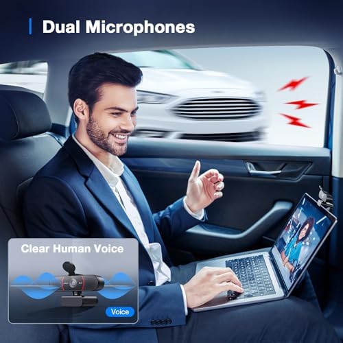 EMEET C960 4K Webcam for PC, PDAF Auto Focus, Dual Omni Mics, 73° FOV - Image 4