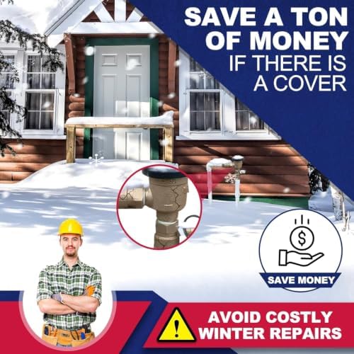Insulated Backflow Preventer Cover, 24W x 30H in, Gray - Image 4