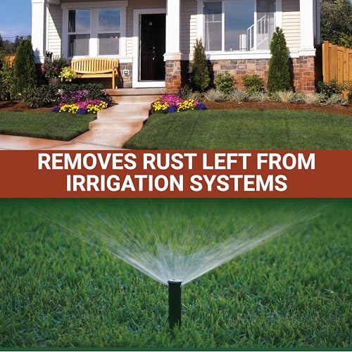 RID-O-RUST Outdoor Liquid Rust Stain Remover, Removes Stains, Calcium, and Limescale from Concrete, Vinyl Siding, and More, 1 Gallon Bottles (4 Pack) - Image 3