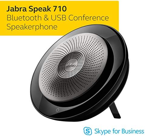 Jabra Speak 710 MS Wireless Bluetooth Speakerphone with Link 370 USB Adapter – Portable Conference Speaker for Holding Meetings Anywhere with Immersive Sound - Certified for Microsoft Teams - Image 3
