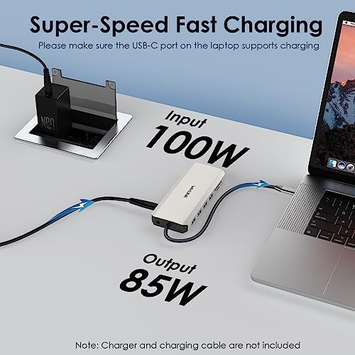 WAVLINK USB C Laptop Docking Station Triple Dual Monitor for Dell/Lenovo/HP - Image 5