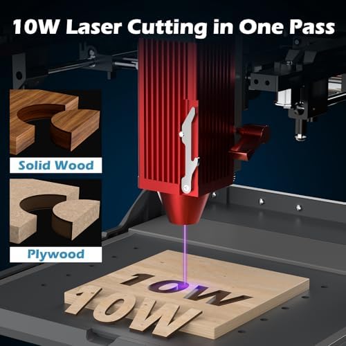 Genmitsu Kiosk 10W 10000mW Laser Engraver, portable cutter with Enclosure - Image 2
