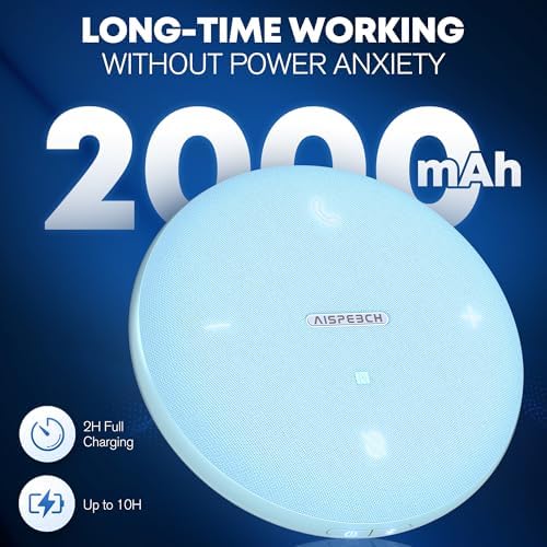 Conference Speakerphone for Zoom Calls, Webinars and Online Classes, Blue - Image 7