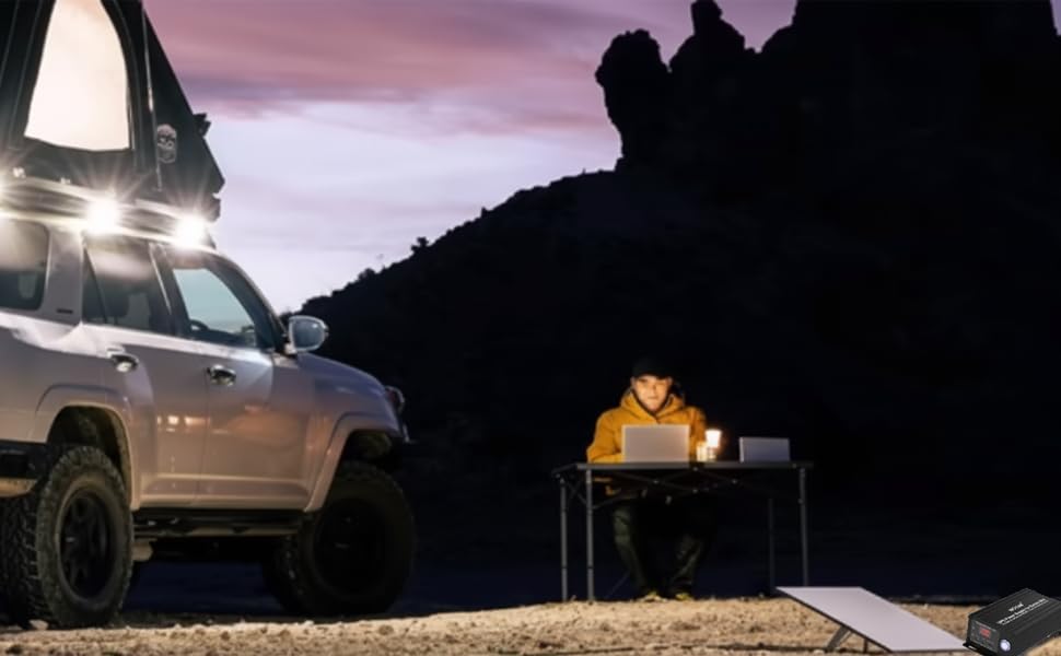 Up to 10 Hours Run time: Pilestone/Woyum Starlink Mini UPS (Uninterruptible Power Supply) Portable Light Weight 3 lbs, for Starlink Mini Dish, Outdoor Camping Power Supply 22V/ 10Ah/ 220Wh - Image 7