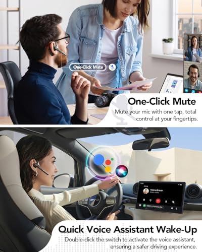 Bluetooth 6.0 Open-Ear Headset with Noise-Canceling Microphone - Image 5