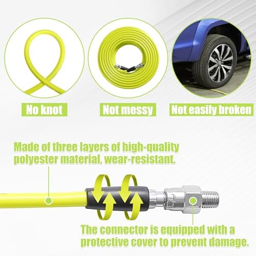M MINGLE Sewer Jetter Kit for Pressure Washer 50 FT - Image 4