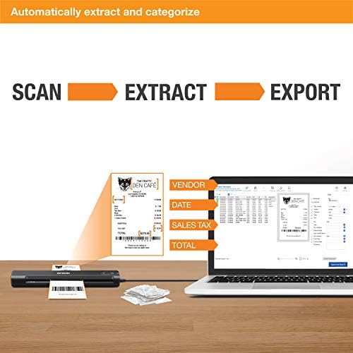 Epson Workforce ES-55R Mobile Receipt and Document Scanner with Receipt Management Software for PC and Mac - Image 6